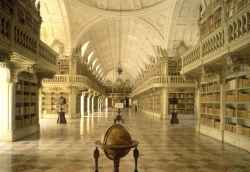 Mafra-i Kastély könyvtár - Portugália