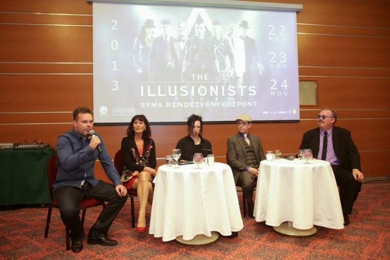 The Illusionists - Sajtótájékoztató